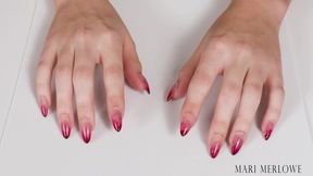 Beautiful Hand and Nail Worship