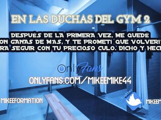 ASMR Erótico - Paja Español (Duchas del Gym 2) Audio 20