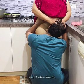 Beautiful Indian Maid Cheating with her Boss - Moaning Sensual Sex - Desi Pussy Eating - Boobs Press