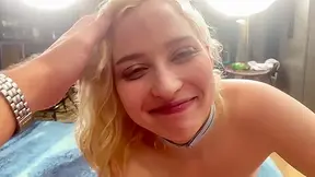 18 Yo Blonde Pornstar Cant Keep Leo Casanovas Big Cock Out Of Her Mouth During Breaks With Kira Viburn