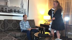 Sissy Training for Hotel Housekeeping Job