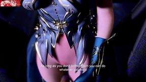 The Pixel Temptress: Big Boobs Awaken - 3D Animation Hentai