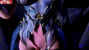 The Pixel Temptress: Big Boobs Awaken - 3D Animation Hentai