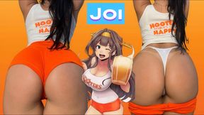 Role Play Sexy hooters Girl EMANUELLY RAQUEL JOI JERK OFF INSTRUCTIONS BIG ASS TEASING OIL