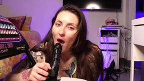 Super Sloppy Close up Deepthroat Blowjob