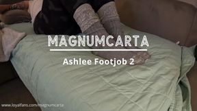 "Ashlee Footjob 2"- Full Video