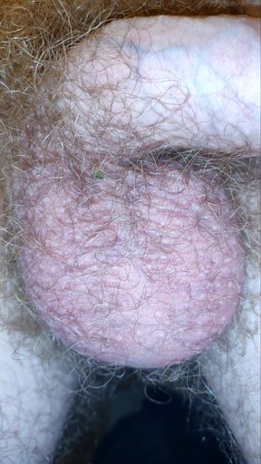 Mesmerizing balls producing cum