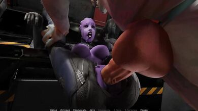 Every day she comes to the medical bay to collect DNA samples using monster sperm