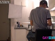 18 jähriger deutsch Student nerd mit hängenden eiern und prinz albert piercing in eichel (sounding)