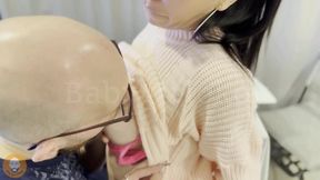Latina babe with big ass gets horny and wants more than studying
