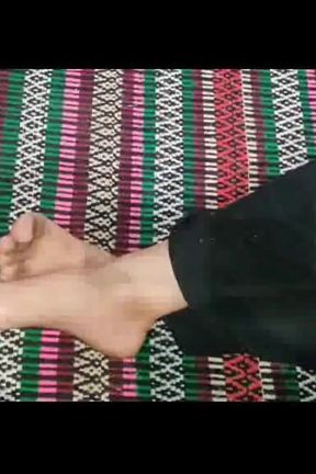 Slave Washes Her Owner&#039;s Feet 1
