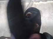 Ski Mask Smoke Wearing Black Leather Coat