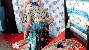 Hot Romantic Bhabhi in Desi Bhabhi Ghagra Hard Sex Very Deep Throat Bhabhi Say Basssss. in Dogy Style Fucking