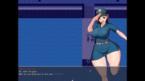 Impregnation Island Taboo Hentai Game Ep.12 Policewoman Naked and Fucked in the Street!