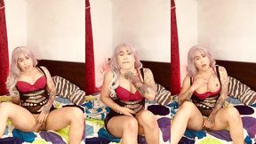 travesti venezolana masturbandose rico latin shemale peru