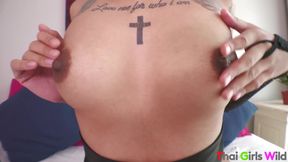 Wild Skinny Thai Jumps All Over My Fat Dick After An Awesome Deepthroat
