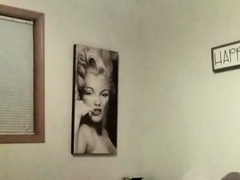 Skinny brunette amateurs dp solo