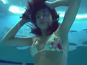 Aquababes modeling audition4 underwater