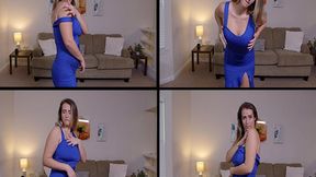 Kali Formal Dress Tease 4K