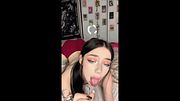 Goodness blowjob from an experienced Goth Girl in a solo performance admit it, you wanted to do the same, didn’t you??