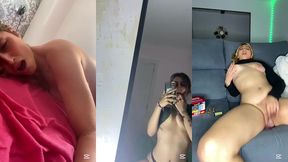 corridas y pajas de rubia influencer