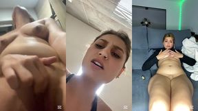 corridas y pajas de rubia influencer