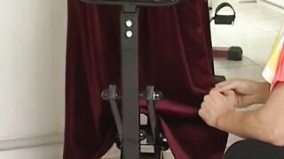 Redhead mature fucked by gym trainer