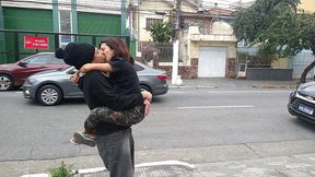 fazendo altas putarias com a dany rio nas ruas de santana em sao paulo