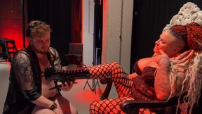 Trans Man Worshipping Dominatrix