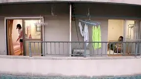 Neighbor's Surprise Masturbation Shocks Angry Japanese Wife