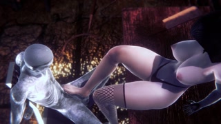 Lady Bela Dimitrescu has a Pet Zombie with a foot fetish | Resident Evil Village Porn Parody