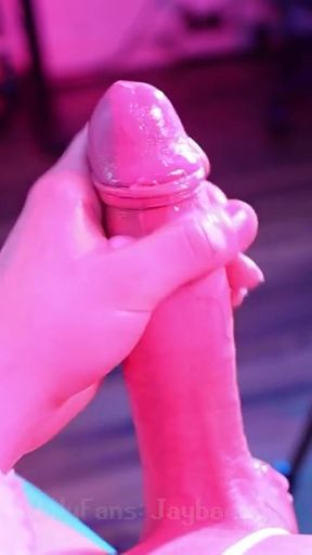 Powerful moment from "Femboy Cow-boy Milks Big Cock and Ruins Orgasm"