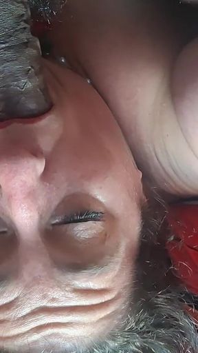 BBW Submissive Slut Roughly Face Fucked by BBC