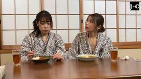 Two Women Share a Daring Date of Wet Kisses and Taboo Desire - C
