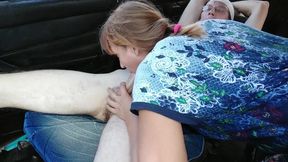 Fucked Quickly in the Car