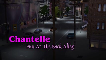 Back Alley Slut Fest: Ebony Barmaid Fucking Two Cops in 3D Hentai Action