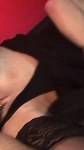 Memorable moment from "Two chunky brunette milfs get and they fuck two guys in a foursome with anal sex included"