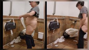 USING THE TOILET