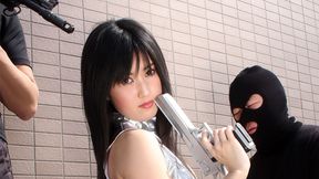 ”Shizuka Minami enjoys a fat hard sausage”