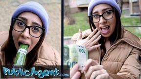 Agent Ale Danger Showcases Deep Throating an Oversized Cock&#x1F32D;