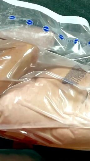 Dominatrix Mistress April - Vacumized and Sealed Slave