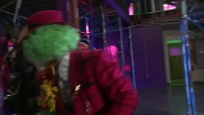 The Jokester And Batfuck Lead A Wild Orgy With Batchick And Hoards Of Sluts