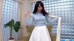 Hot Kokona Sakurai Poses Seductively While Masturbating