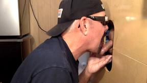 ”First Time With A Man At The Gloryhole”