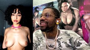 well trained horny ass tight teen stepdaughter revealing her tasty breasts, ai generated