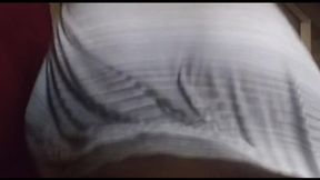 Cute & Curvy Latina in Sexy Sundress Twerks Her Fat Ass