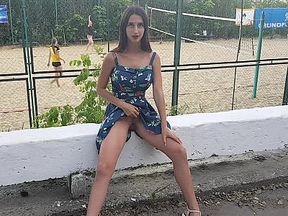 Naked Beach Volleyball Girl