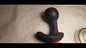 Remote controlled inflatable and vibrating butt plug.
