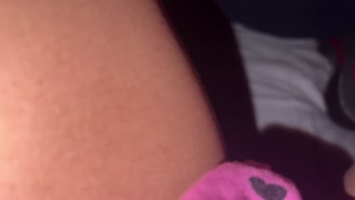 can't stand the urge and masturbates