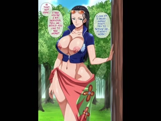 ONE PIECE - NICO ROBIN , NAMI , BOA HANCOCK HAVING FUN (UNCENSORED) /CUM INSIDE PUSSY / TITTY FUCK
